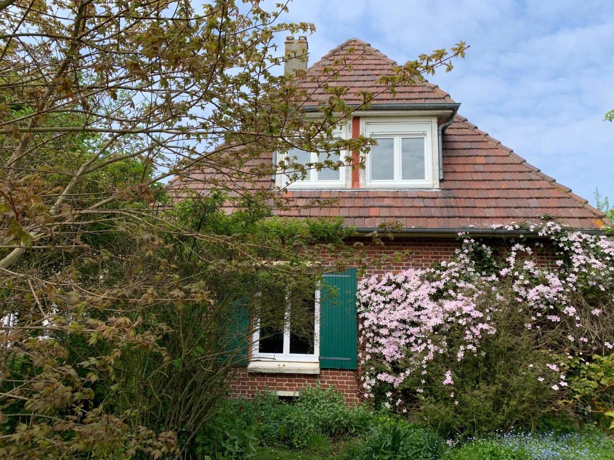 Maison De Charme En Normandie Berneval-le-Grand Eksteriør billede