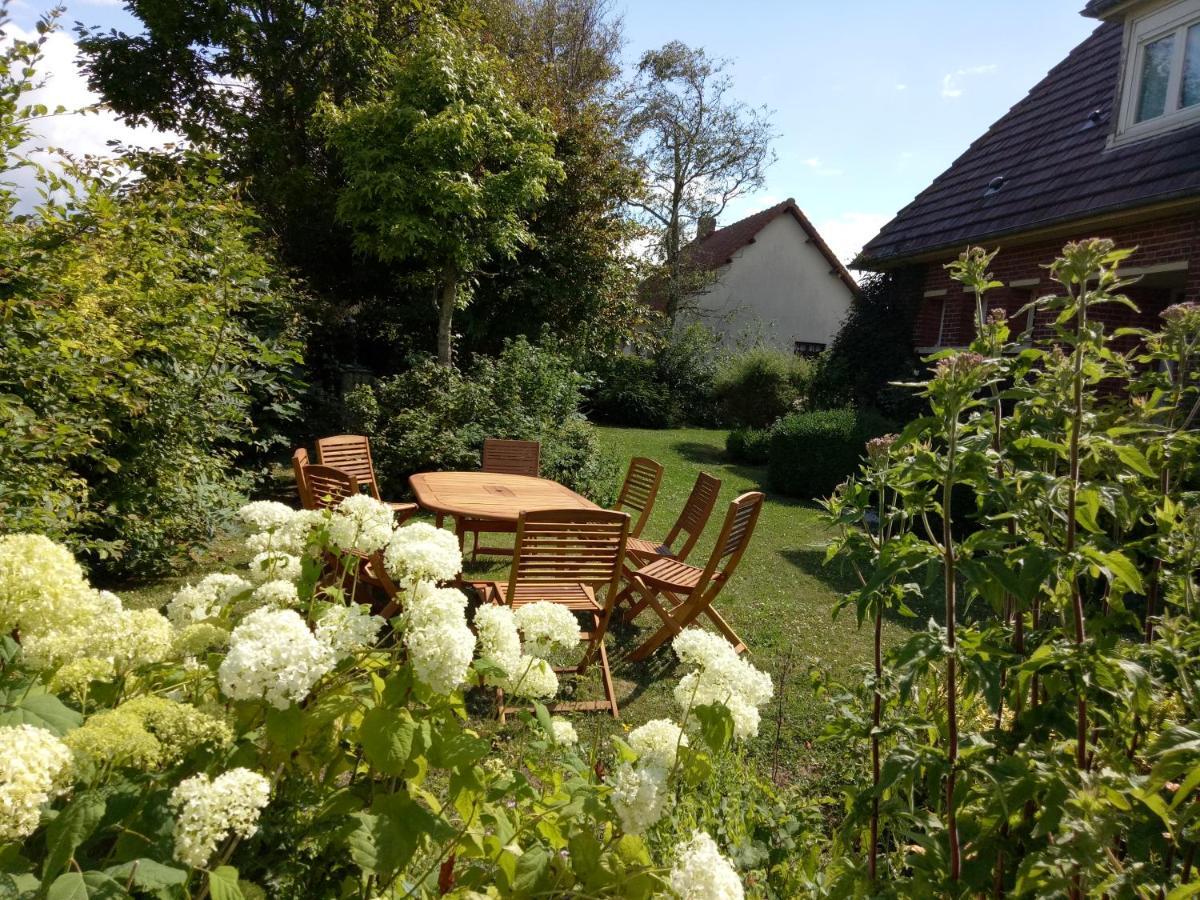 Maison De Charme En Normandie Berneval-le-Grand Eksteriør billede
